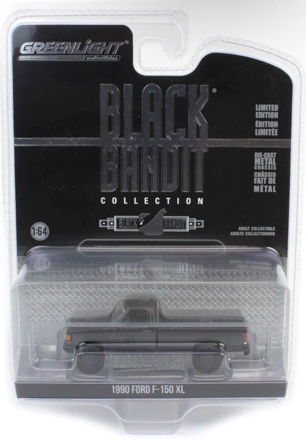 Greenlight Ford F-150 XL 1990 Black Bandit 1:64