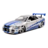 Jada 1:24 Nissan Skyline GT-R R34 2002 de Brian (Plateado) – Fast & Furious