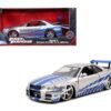 Jada 1:24 Nissan Skyline GT-R R34 2002 de Brian (Plateado) – Fast & Furious