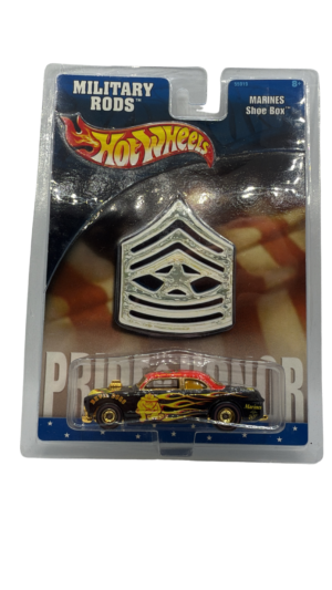 Shoe Box “Marines” (Hot Wheels Military Rods – 2000)