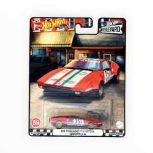 (Pre-venta) De Tomaso Pantera Gruppo 4 (Hot Wheels Boulevard #59)