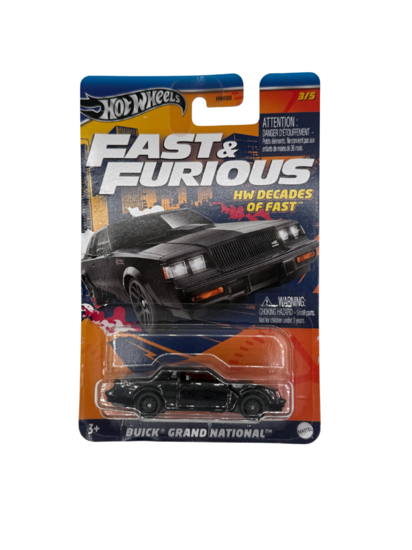 Buick Grand National (Hot Wheels – Rápidos y Furiosos: Décadas de Velocidad)