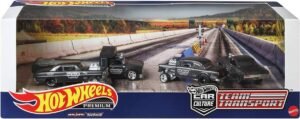(Pre-venta) Hot Wheels Diorama – '65 Mercury Comet Cyclone / '55 Chevy Bel Air Gasser / '66 Super Nova / Retro Rig