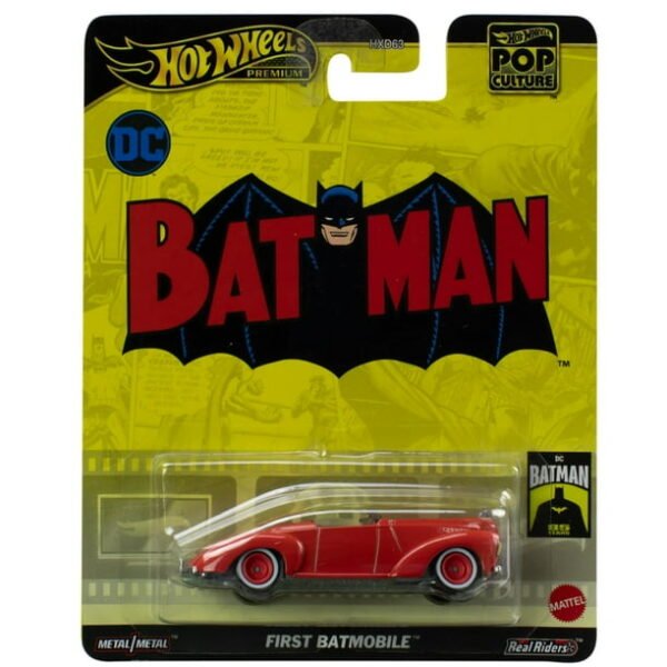 Hot Wheels First Batmobile - DC Comics Pop Culture
