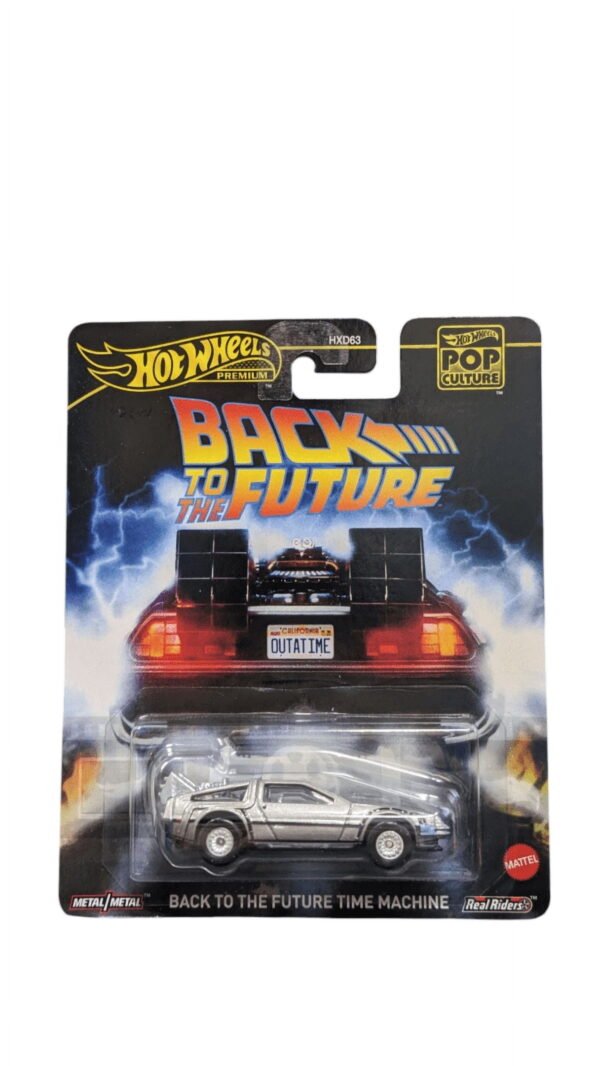 Hot Wheels Back to the Future Time Machine – DeLorean