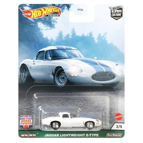Hot Wheels Jaguar Lightweight E-Type – British Horse Power