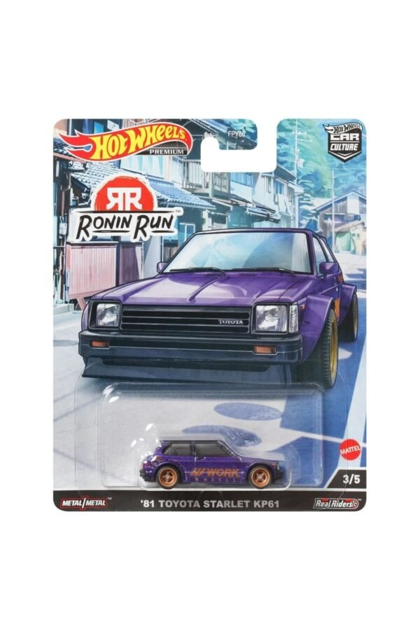 Hot Wheels ’81 Toyota Starlet KP61