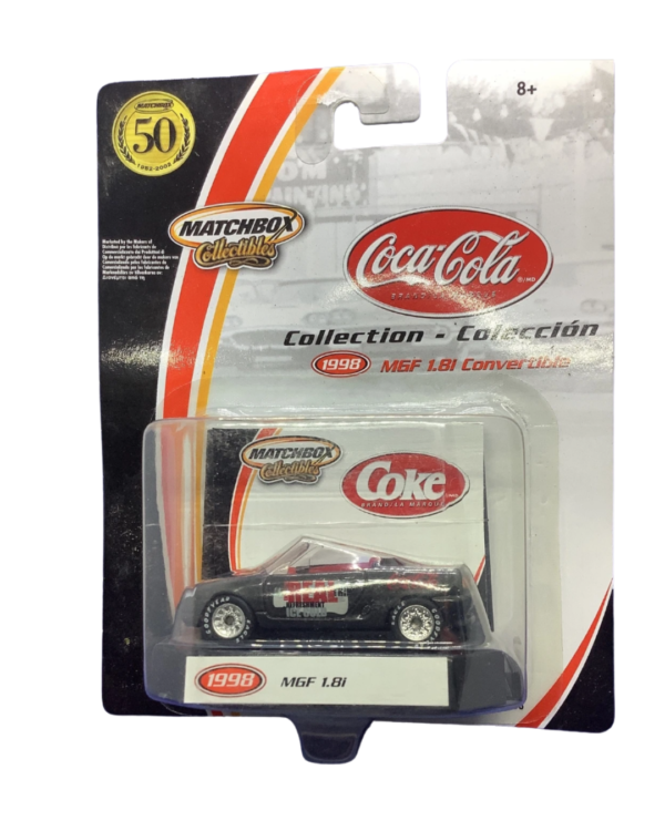Vintage Matchbox 1999 Mfg 1.8l Coca-Cola