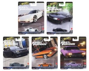(Pre-venta) Hot Wheels Premium 2025 – Rápidos y Furiosos Case K (Set de 5)