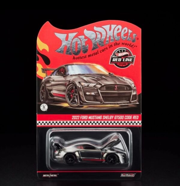 Hot Wheels RLC 2022 Ford Mustang Shelby GT500 Code Red