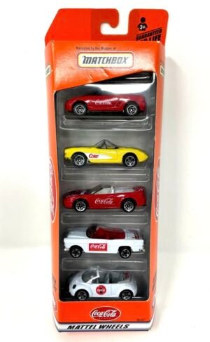 Matchbox Coca Cola 5 Pack Gift Set 1999