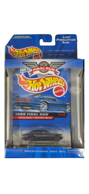 (Pre-venta) Hot Wheels Mercedes 380 SEL – Final Run 1999