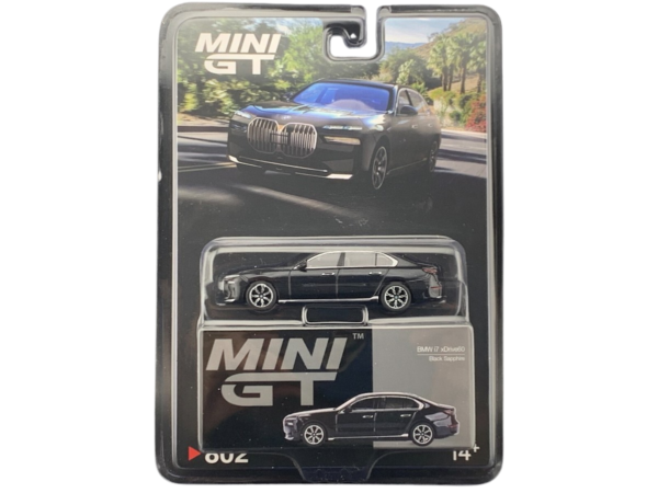 Mini GT BMW i7 xDrive60 (No. 802 – Black Sapphire)