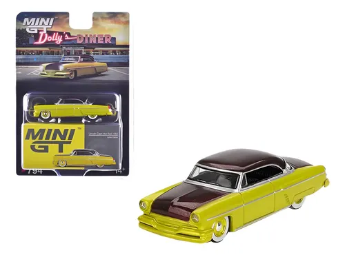 Mini GT Lincoln Capri Hot Rod 1954 (No. 794 – Lime Yellow)