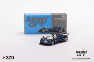 IMG_1741 Mini GT Pagani Zonda HP Barchetta (No. 370 – Blue Tricolore)