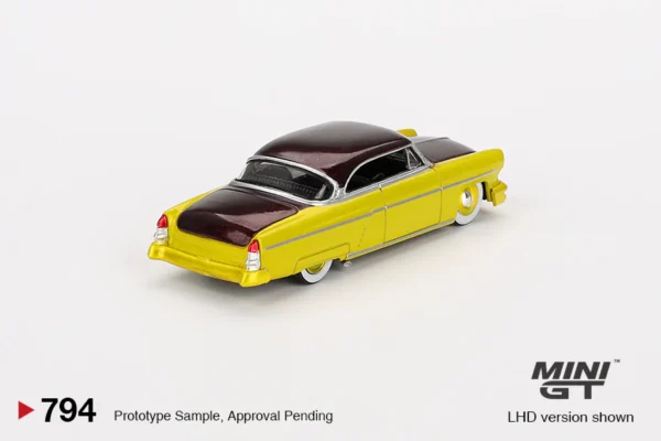 Mini GT Lincoln Capri Hot Rod 1954 (No. 794 – Lime Yellow)
