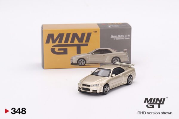 Mini GT – Nissan Skyline GT-R (R32) Gunmetal Grey (348)