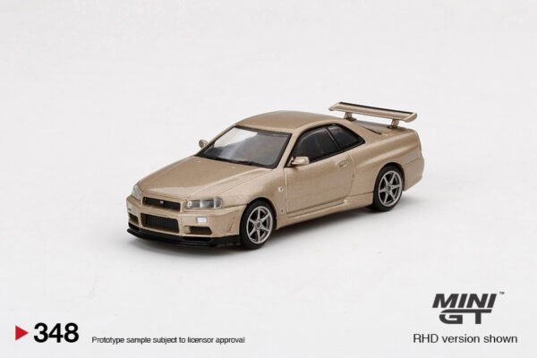 Mini GT – Nissan Skyline GT-R (R32) Gunmetal Grey (348)