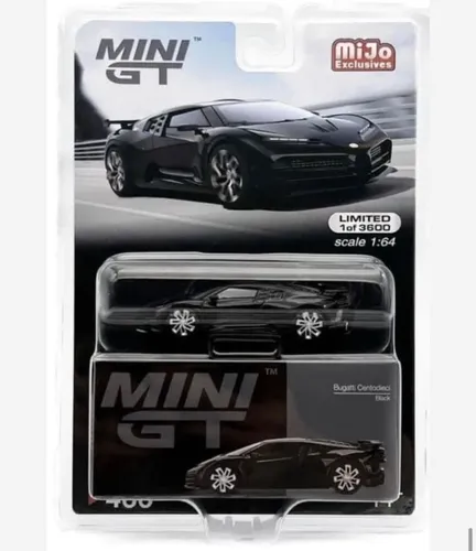Mini GT – Bugatti Centodieci Negro (466)