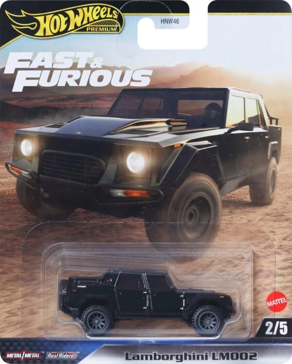 Hot Wheels Premium Fast & Furious Lamborghini LM002
