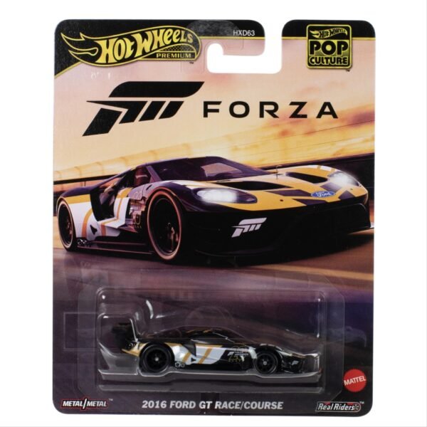 Hot Wheels 2016 Ford GT Race/Course – Forza (Pop Culture)