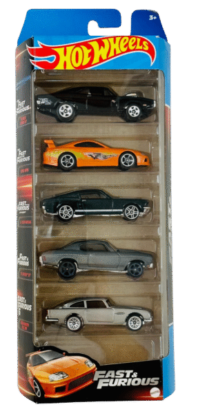 (Pre-venta) Hot Wheels Fast & Furious – 5-Pack