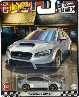 Hot Wheels ’16 Subaru WRX STI