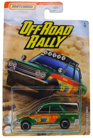 (Pre-venta) Matchbox 1970 Datsun 510 Rally – Off Road Rally