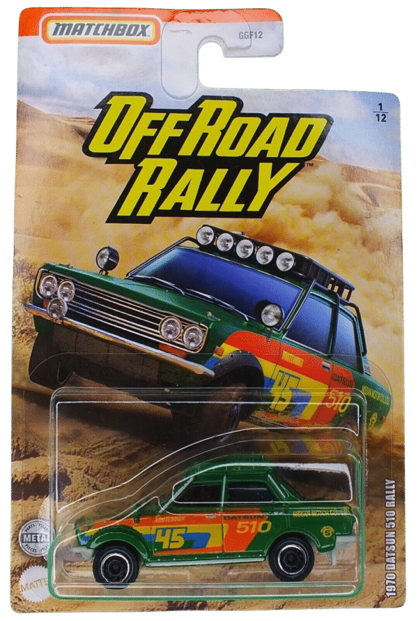 (Pre-venta) Matchbox 1970 Datsun 510 Rally – Off Road Rally