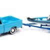 (Pre-venta) Johnny Lightning 1965 Chevy Stepside Pickup + Boat & Trailer (Hull’s & Haulers)