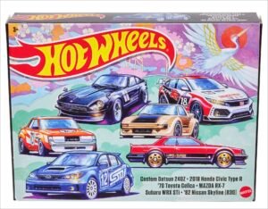 (Pre-venta) Hot Wheels Japanese Performance 6-Car Gift Pack