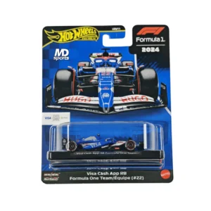2024 Hot Wheels Premium Formula 1 F1 Visa Cash App RB #22