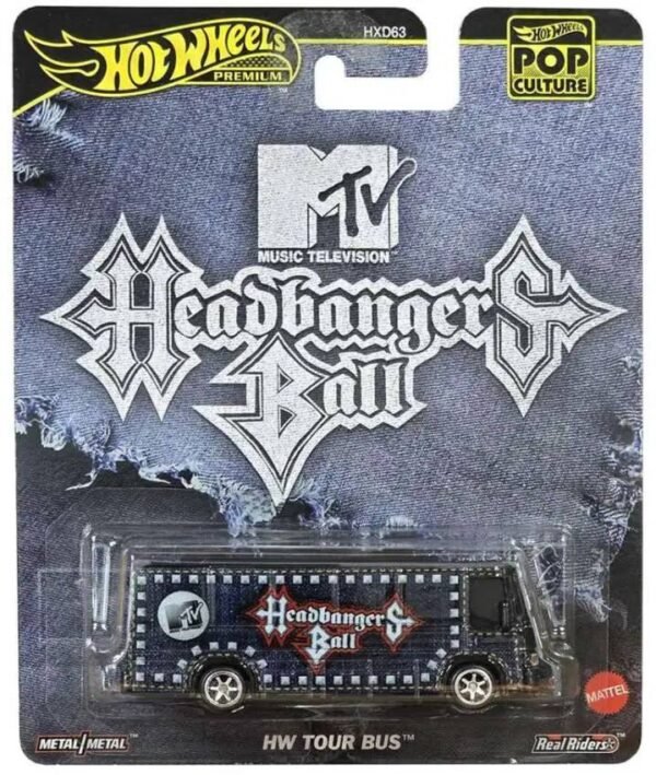 Hot Wheels Pop Culture MTV Headbangers Ball HW Tour Bus