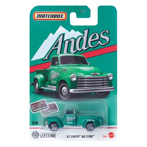 (Pre-venta) Matchbox Candy Series Andes '47 Chevy AD 3100 Step-Side