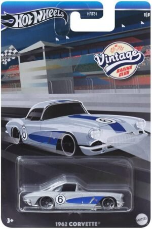 61EO68xLjcL._AC_UF894,1000_QL80_ HOT WHEELS VINTAGE RACING CLUB 1962 CORVETTE