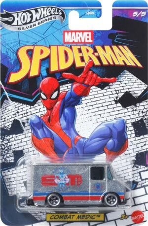 (Pre-venta) Hot Wheels Silver Series Spider Man Combat Medic