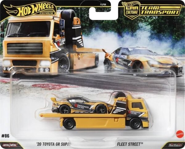 Hot Wheels Team Transport #86 '20 Toyota GR Supra & Fleet Street