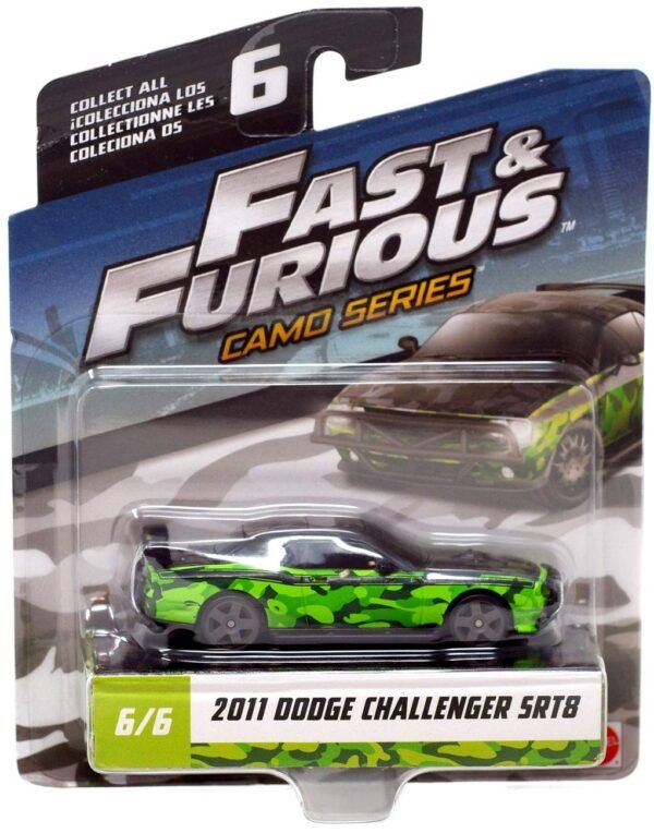 Mattel Fast & Furious Camo Series 11 Dodge Charger SRT8