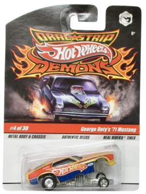 HOT WHEELS DRAG STRIP DEMONS GEORGE DOTY'S '71 MUSTANG