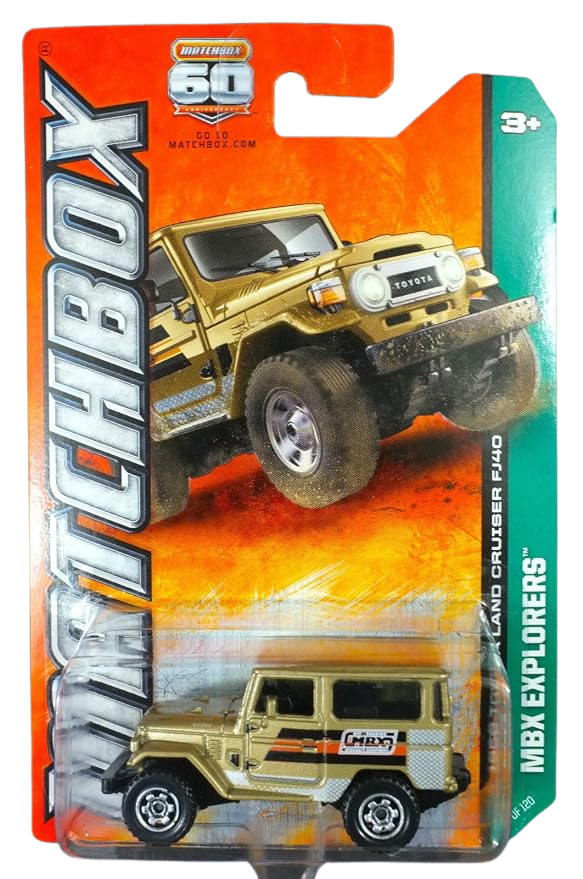 Matchbox 2013 MBX Explorers 1968 Toyota Land Cruiser FJ40