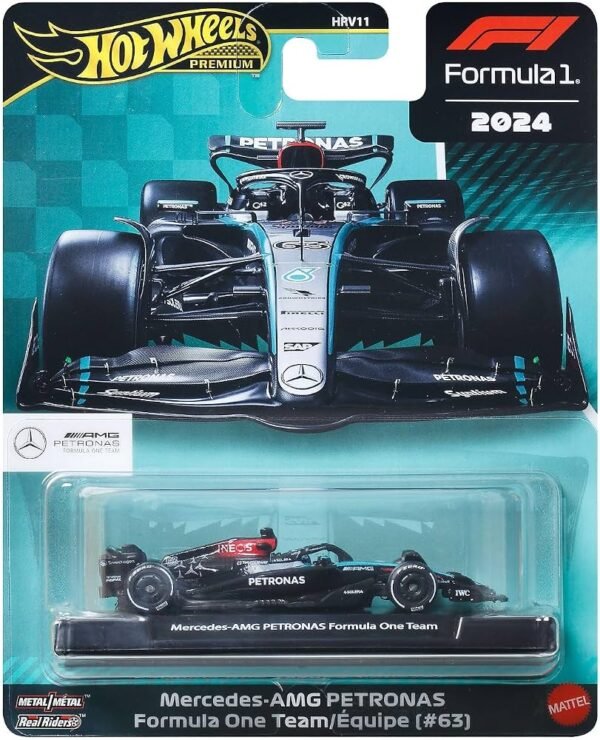 (Pre-venta) Hot Wheels MERCEDES AMG F1 TEAM 2024 Formula 1 George RUSSELL #63