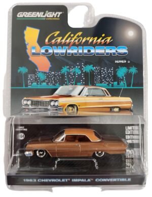 (Pre-venta) 1963 '63 CHEVROLET IMPALA CONV. CALIFORNIA LOWRIDERS GREENLIGHT