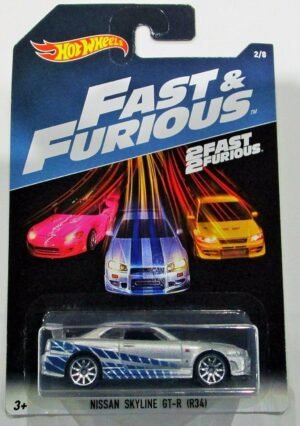 (Pre-venta) Hot Wheels Nissan Skyline GTR R34 Fast & Furious