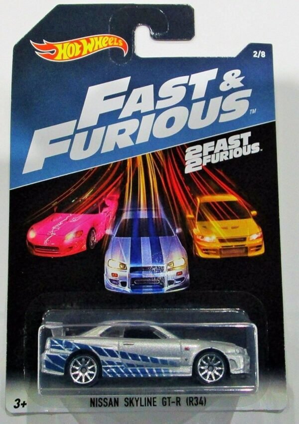 (Pre-venta) Hot Wheels Nissan Skyline GTR R34 Fast & Furious
