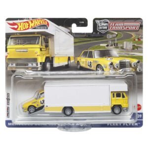 (Pre-venta) Hot Wheels Team Transport Mercedes CLK-GTR Fleet Flyer