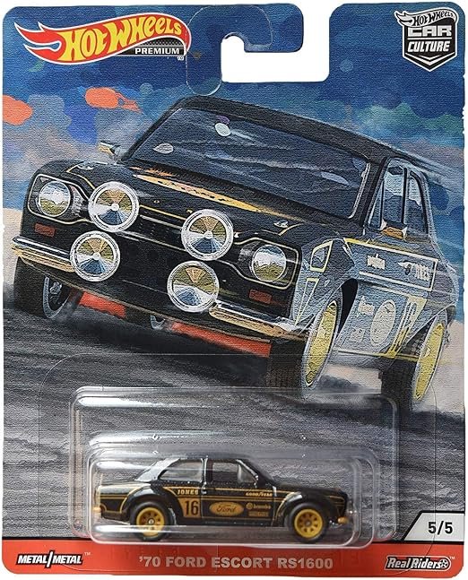 Hot Wheels 70 Ford Escort Rs 1600
