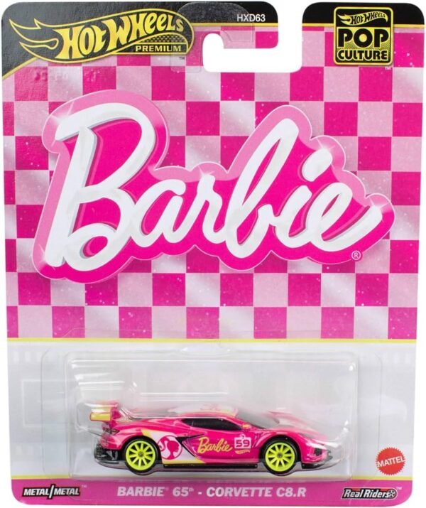 Hot Wheels Barbie 65th Chevrolet Corvette C8.R