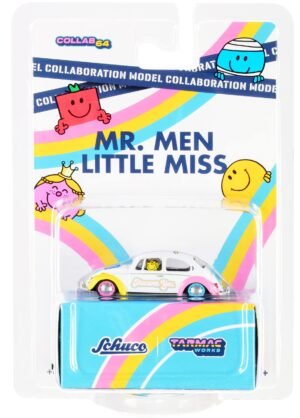 Tarmac Schuco Colab 64 Volkswagen Beetle Mr Men Little Miss