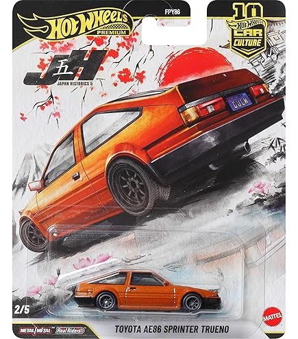 Hot Wheels Toyota AE86 Sprinter Trueno