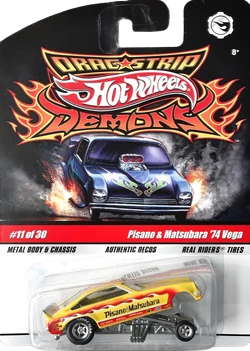Hot Wheels Pisano y Matsubara 74 Vega